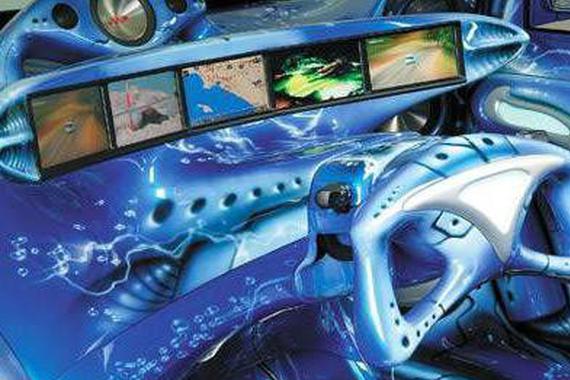 稀奇古怪的汽车内饰造型，看过一个算你赢