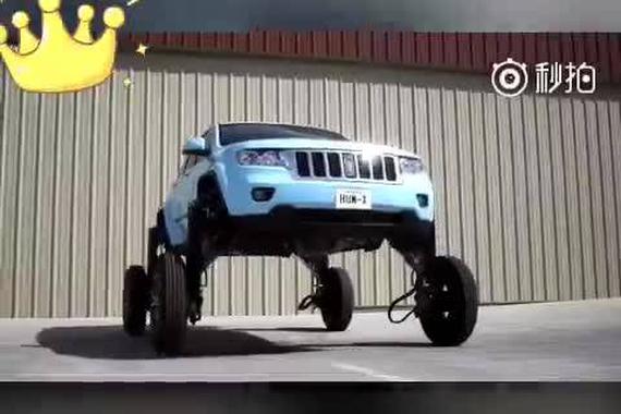 视频：这台霸气SUV 完全不惧城市里堵车