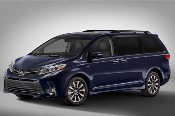 丰田发布新款Sienna官图