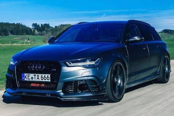 奥迪最强买菜车时速320KM 法拉利都跑不过