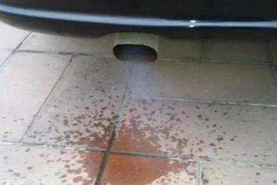 新车排气管滴水，是坏了吗