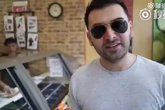 视频：够壕！开布加迪送外卖