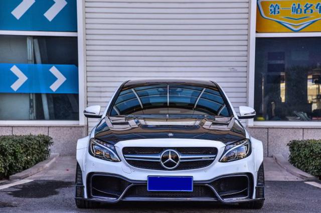 锋芒毕露 奔驰AMG C 63改装iMP宽体包围