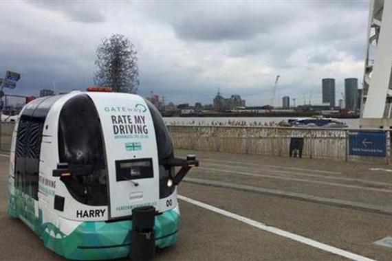 伦敦测试自动驾驶公交车 无方向盘无刹车