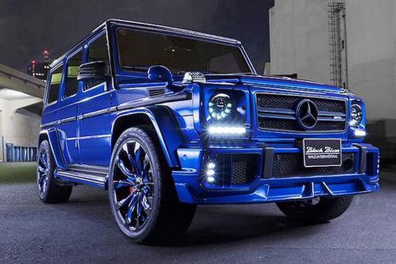奔驰G63AMG霸气改装，这费用能买一辆宝马
