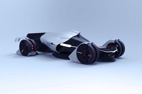 特斯拉T1概念车 为2030年勒芒赛做准备