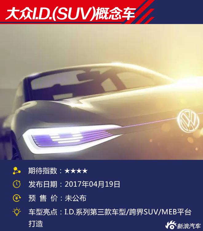 2017上海车展:重磅新能源车型盘点