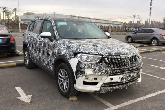 华晨中华V7最新谍照 或亮相上海车展