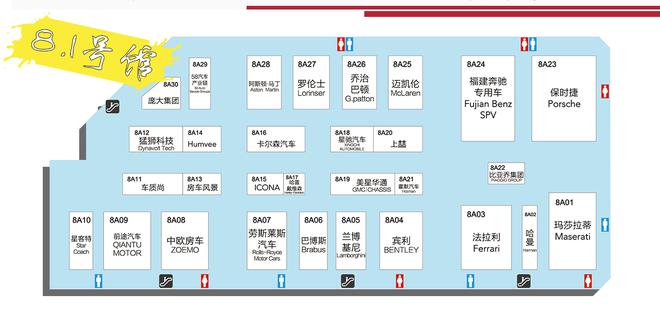 2017上海车展：各个展馆里面的硬货大盘点！