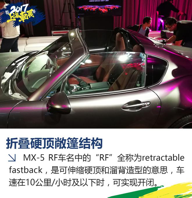 上海车展马自达之夜 CX-3/MX-5 RF亮相