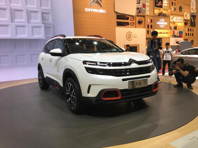 2017上海车展探馆:东风雪铁龙C5 AIRCROSS