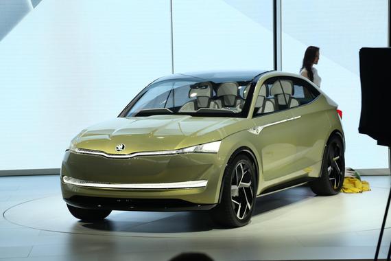 上海车展新车解析 斯柯达VISION E概念车