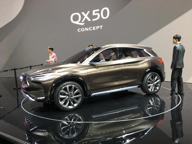 英菲尼迪QX50概念车正式亮相上海车展