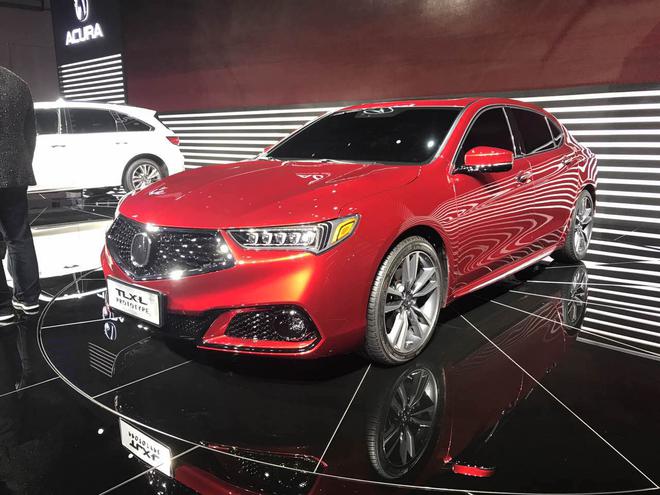 讴歌新款MDX/TLX-L亮相 全新家族式造型