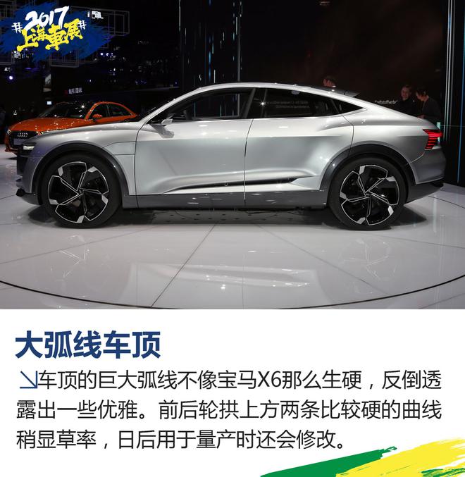 2017上海车展:奥迪e-tron Sportback实拍
