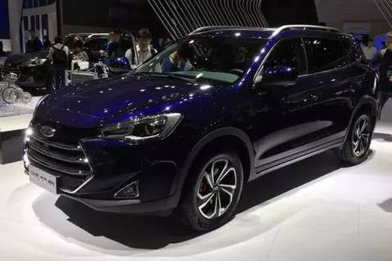 2017上海车展丨江淮瑞风S7混动车亮相展台