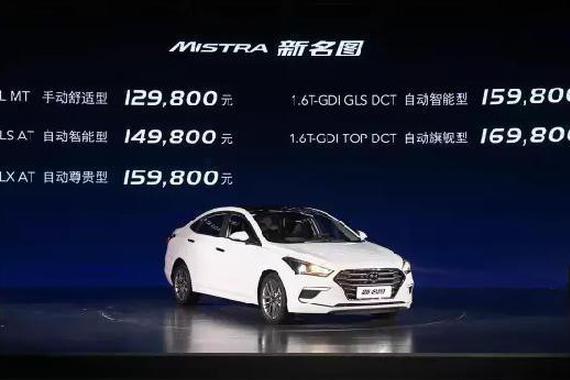 上海车展丨北京现代新名图原价上市