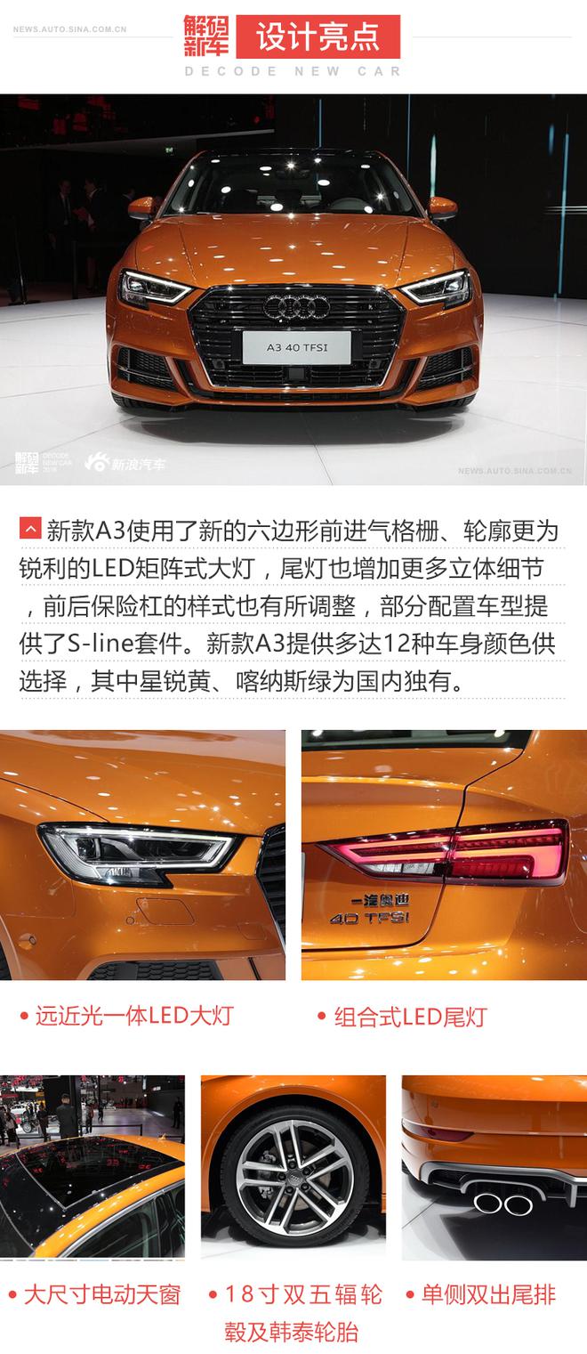 解码新车：新款奥迪A3好在哪？怎么选？