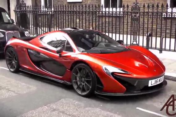 视频：土豪出没 街头实拍帅气的迈凯伦P1 