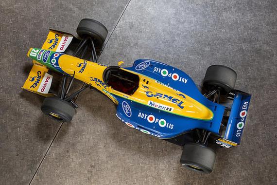 贝纳通F1赛车将出售 舒马赫曾经的座驾