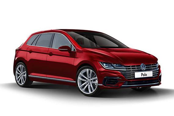 曝大众全新POLO渲染图 与Arteon设计类似