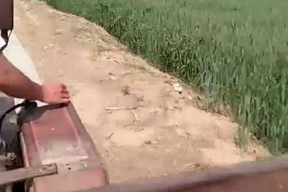 老公开着宝马拉上老婆回娘家 结果...