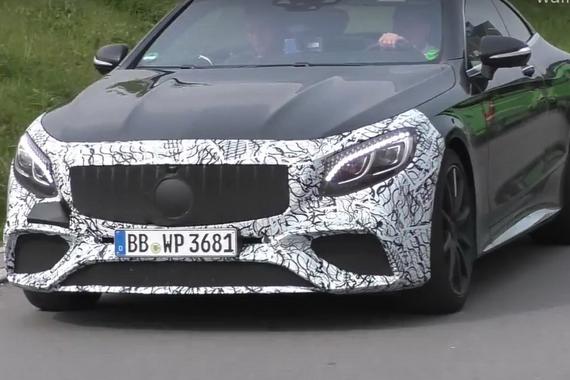 新款AMG S 63 Coupe谍照曝光