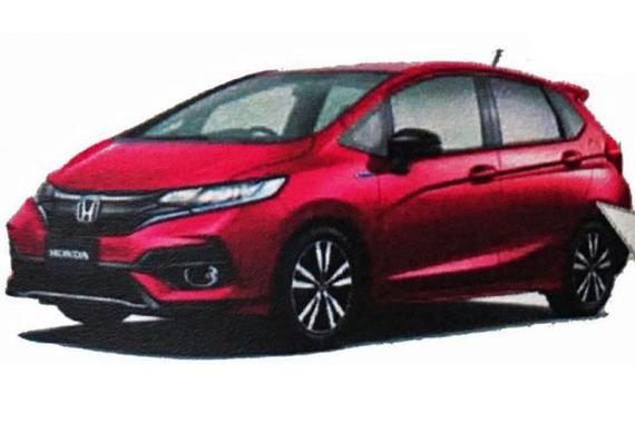 海外版本田改款飞度曝光 新前脸设计