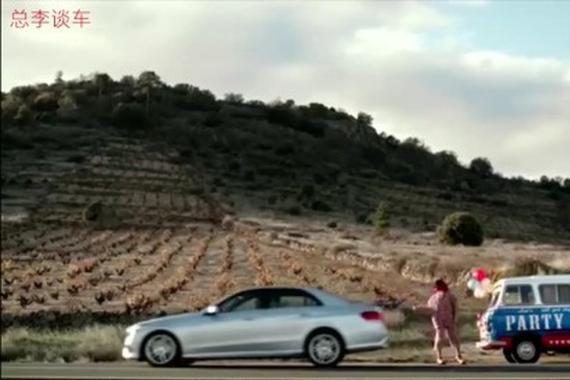 视频：有情调的广告！奔驰自动刹车