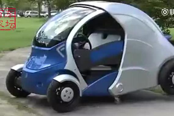 视频：可折叠变形的汽车，还以为变形金刚