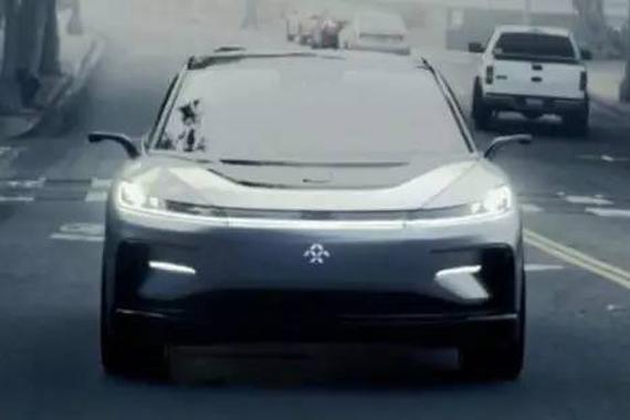 法拉第未来神秘新电动车现身 1050匹马力