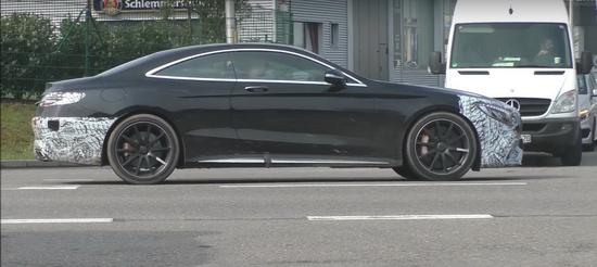 更加运动 中期改款AMG S 63 Coupe谍照