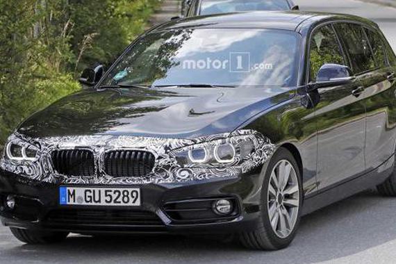 宝马新款1系谍照曝光 后驱版本绝唱