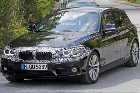 新款宝马1系再度曝光 头尾部分调整明显