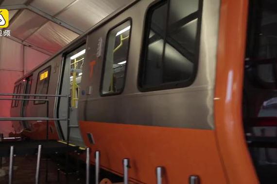 视频：中国制造的波士顿橙线地铁亮相