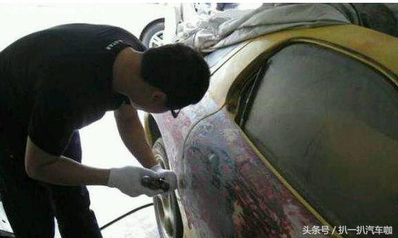 车主两千元收了辆报废跑车,改装费七万