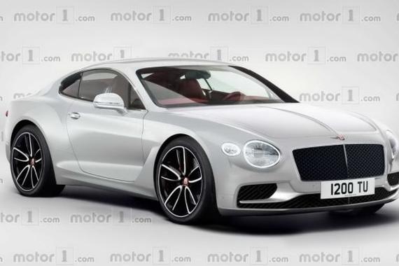 或法兰克福车展亮相 全新欧陆GT假想图