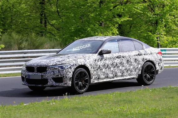 宝马全新M5最新谍照 将于8月发布