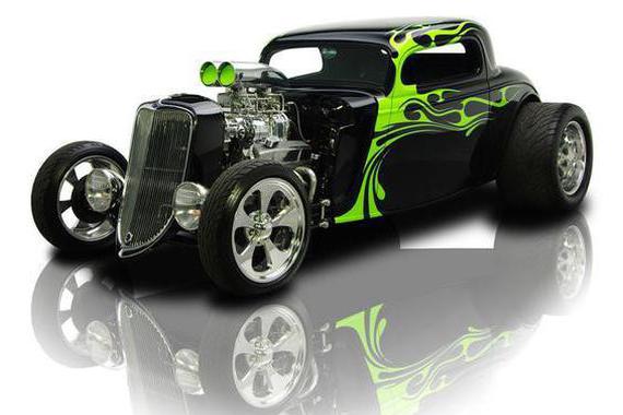 霸气外观配裸露发动机，轮胎比布加迪还粗