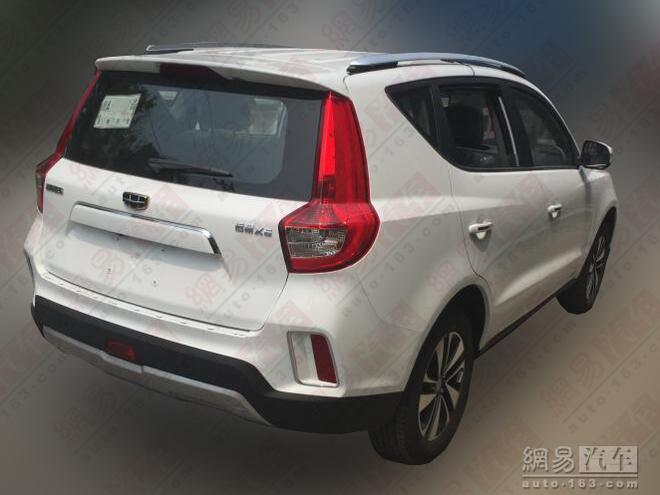 吉利远景SUV 1.4T谍照 取代现售1.3T车型