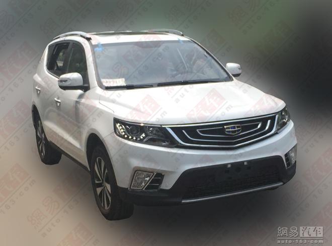 吉利远景SUV 1.4T谍照 取代现售1.3T车型