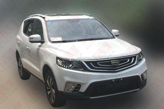 吉利远景SUV 1.4T谍照 取代现售1.3T车型