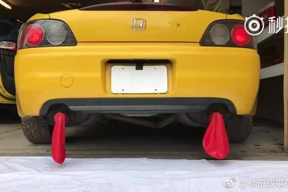 视频：【探索频道】看汽车能把气球吹多大