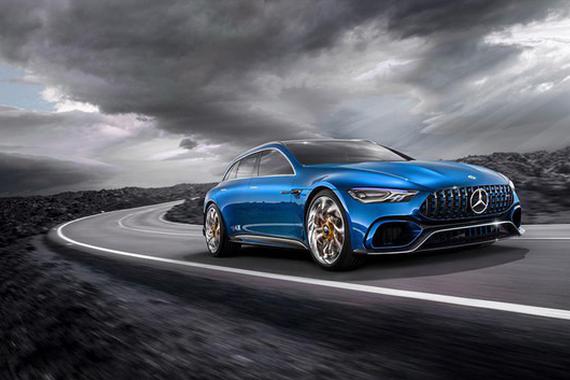 曝奔驰AMG GT旅行版渲染图 或达815马力