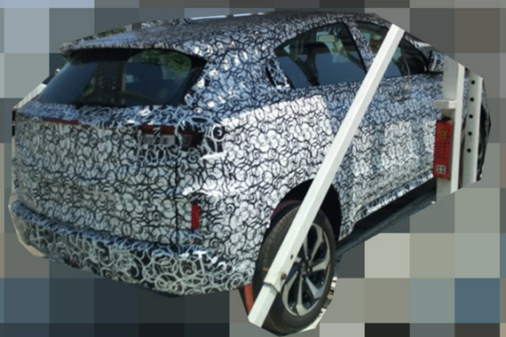 东风本田XR-V混动版谍照 或将引入