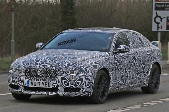 年内上市/加长120mm 曝捷豹XEL国内谍照