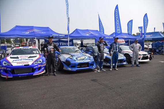 比肩F1的漂移大赛 选对轮胎至关重要