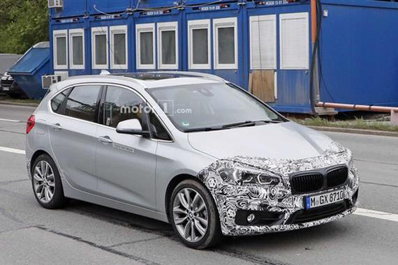 新款宝马2系旅行车谍照曝光 或年内亮相