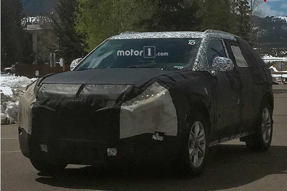 雪佛兰全新SUV谍照曝光 定位高于创酷