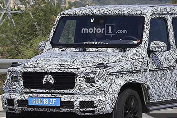 曝2018款新奔驰G级谍照 外观或将有所改动